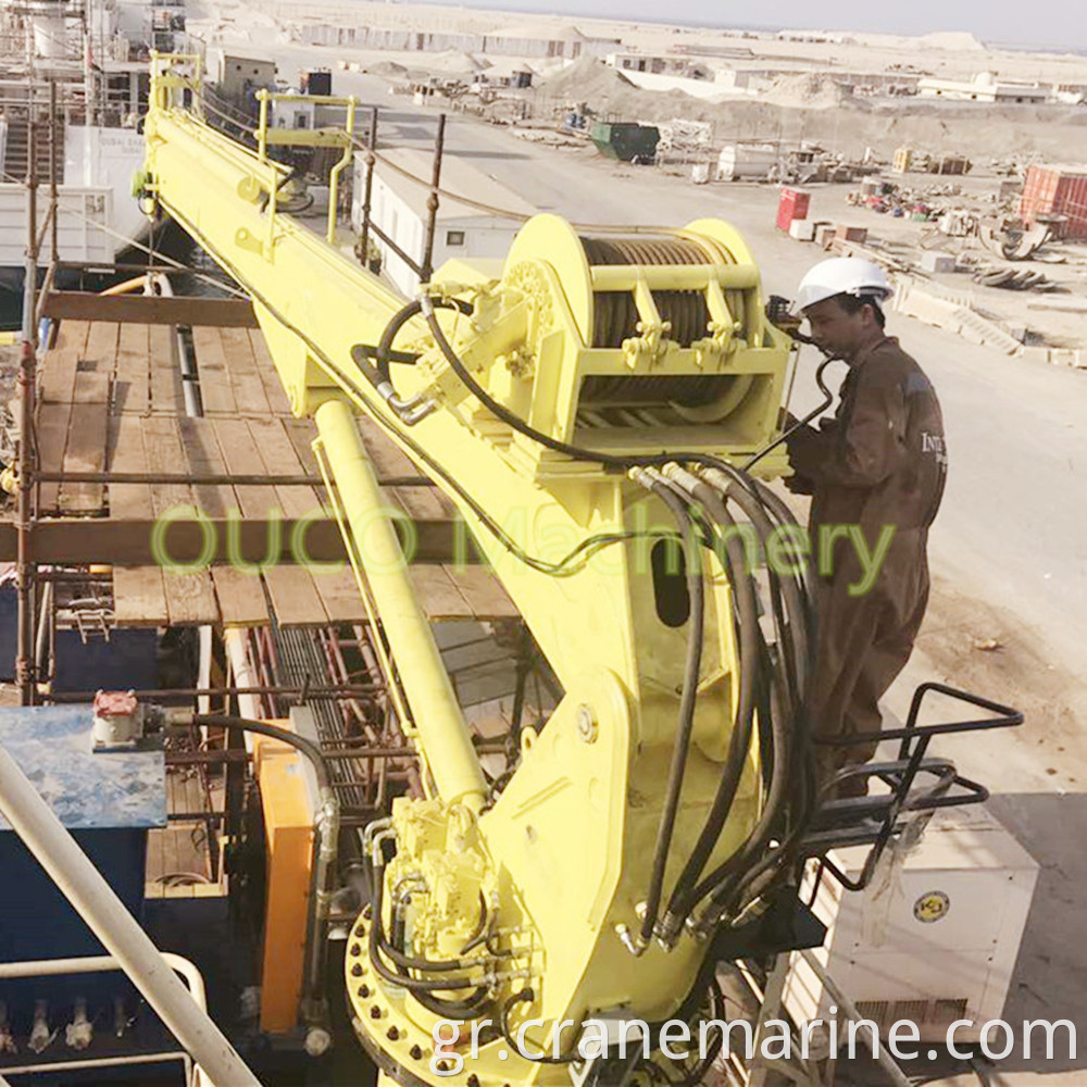 1.5 ton marine crane 